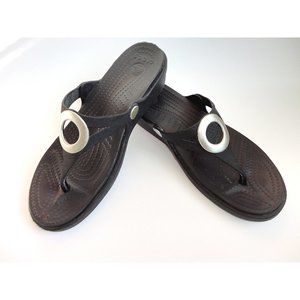 Crocs Sanrah Flip Wedge Sandals Women’s